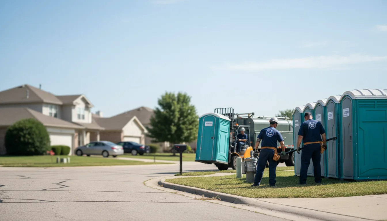 Porta Potty Rental in Moberly, MO near me